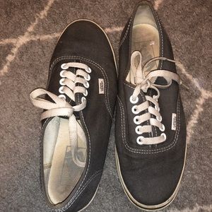 Authentic Low Cut Grey Vans